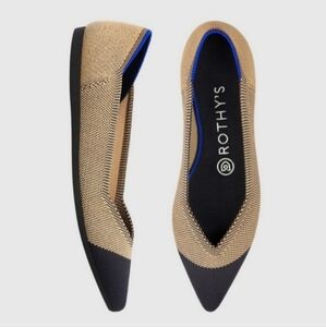Rothy's The Point Dune Capetoe Ballet Flats Size 8.5